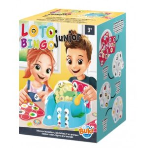 Loto Bingo Junior – Juego educativo de bingo infantil – Buki – Desde 3 años