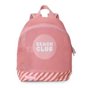 Mochila Infantil Antiarena Stripes Bloom Blush Monnëka – Indya