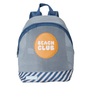 Mochila Infantil Antiarena Stripes Blues Beyond Monnëka – Indya