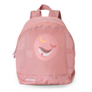 Mochila Infantil Antiarena Whale Pink Monnëka – Indya