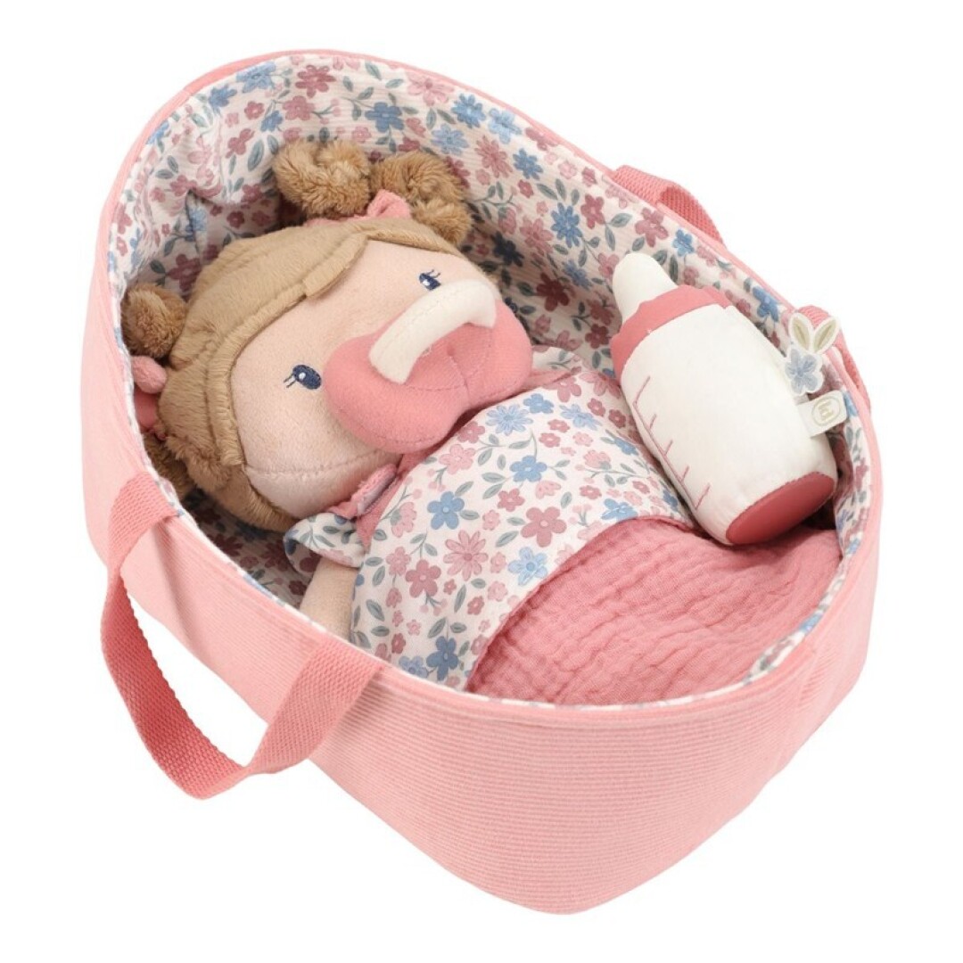Muñeca bebé Rosa con canastilla Little Dutch – Indya Muñeca bebé Rosa con canastilla Little Dutch – Indya