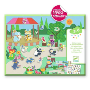 Pegatinas Charanga – Pegatinas reposicionables – Djeco – Desde 3 años