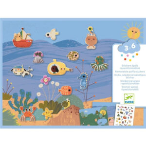 Pegatinas Tiempo de verano – Pegatinas reposicionables – Djeco – Desde 3 años