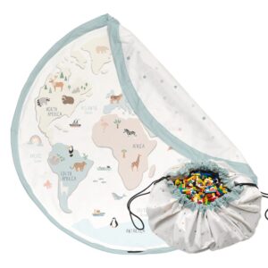 Saco organizador juguetes Worldmap Play and Go – Indya