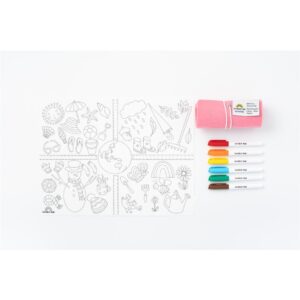 Scribble Las Estaciones – Tapete reutilizable para colorear – Scribble – Incluye 6 rotuladores