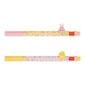Set 2 bolígrafos gel Pascua – Bolígrafo decorativo – Legami – Escritura divertida edición especial
