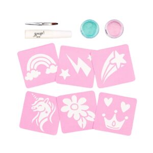 Set de tatuaje de purpurina Unicornio – Souza – Kit creativo