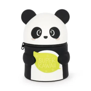 Super Kawaii Panda – Estuche de silicona 2 en 1 – Legami – Portalápices kawaii