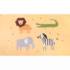 Toalla de Playa Microfibra Wild Animals Personalizable Monnëka – Indya