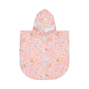Beach Poncho Dreamy Mermaid Multicolour – Poncho de Playa Infantil – Indya