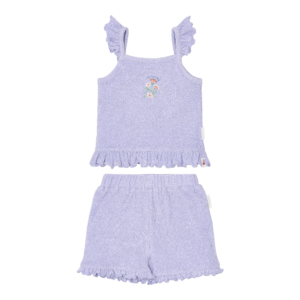 Conjunto Top y Short Dreamy Purple – Conjunto verano – Little Dutch – Indya