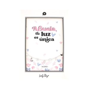 Collar Abuela luz única – joya regalo – Lovely Story – detalle especial Indya