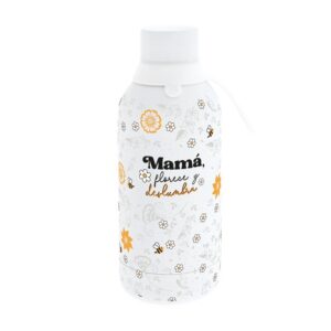 Botella térmica Mamá florece 500 ml – botella reutilizable – Lovely Story – regalo original Indya