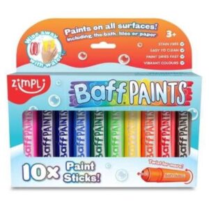 Baff Paints Indya – Pinturas de baño infantiles – Zimpli Kids – Juego creativo acuático
