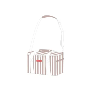 Bolsa nevera térmica 12L Gabana beige rayas – Flamingueo – Indya