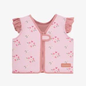 Chaleco flotador infantil Valley – chaleco natación neopreno – Flamingueo – seguridad agua 3-6 años Indya