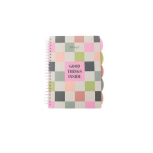 Libreta A4 Good Things Inside con separadores – Mr Wonderful – Indya