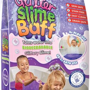 Slime Baff Glitter Purpura Indya – Slime baño brillante – Zimpli Kids – Juego sensorial 3+ años