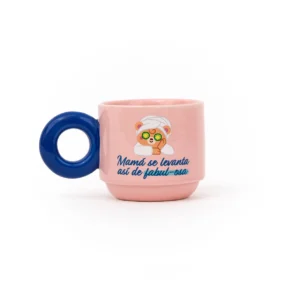 Taza apilable Mamá se levanta así de fabulosa – Mr Wonderful – Regalo original Día de la Madre Indya