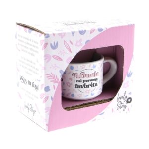 Taza mini 50 ml Abuela – taza pequeña regalo – Lovely Story – detalle original Indya
