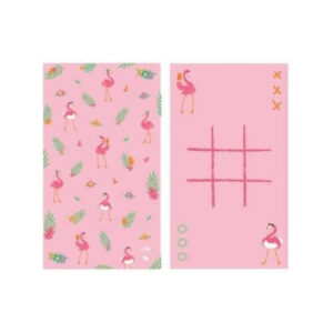 Toalla Flamingos Indya – Toalla infantil reversible 160x90 cm – Dock & Bay – Secado rápido