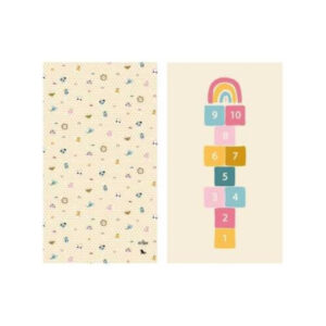 Toalla Zoo Indya – Toalla infantil reversible 160x90 cm – Dock & Bay – Secado rápido