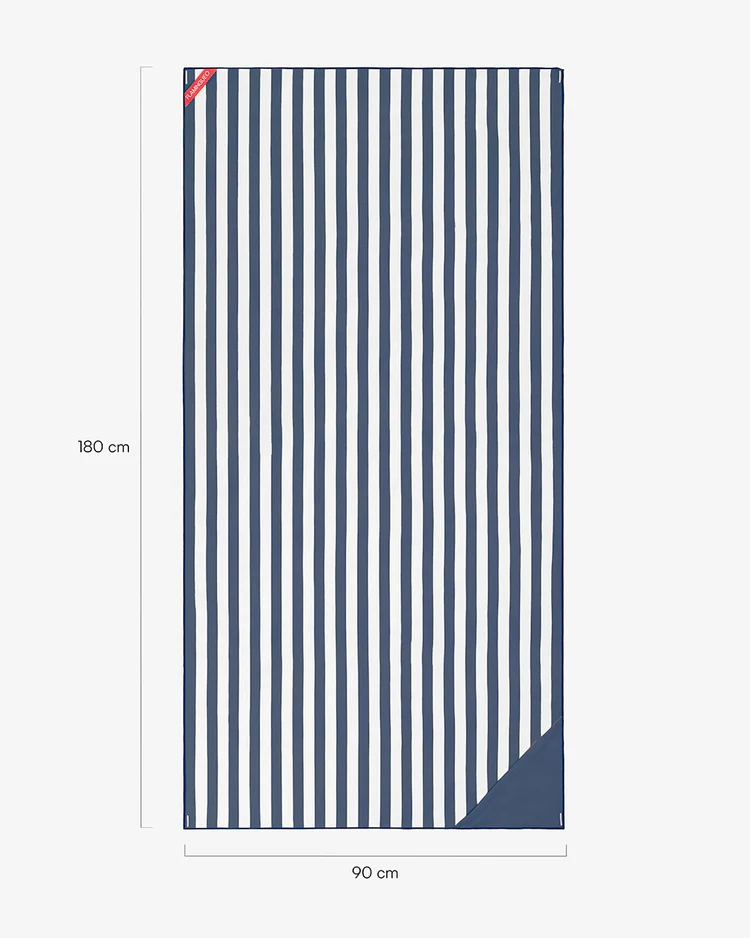 Toalla playa microfibra Savannah rayas – Flamingueo – Indya 5 Toalla playa microfibra Savannah rayas – Flamingueo – Indya