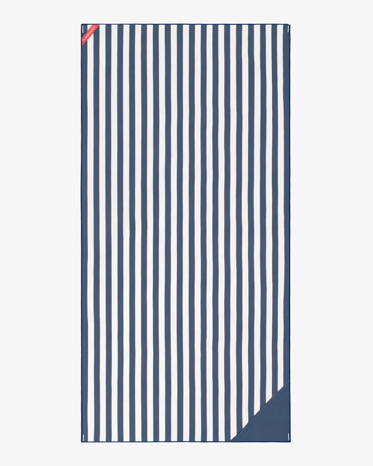 Toalla playa microfibra Savannah rayas – Flamingueo – Indya Toalla playa microfibra Savannah rayas – Flamingueo – Indya