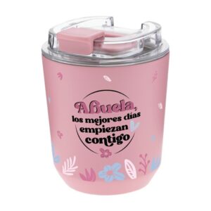 Vaso térmico 280 ml Abuela – taza térmica acero inoxidable – Lovely Story – regalo especial Indya