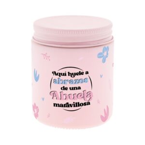 Vela aromática Abuela rosa – vela perfumada – Lovely Story – regalo especial Indya