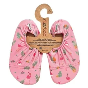 Zapatillas Antideslizantes Flamingos Indya – Escarpines infantiles – Slipstop – Playa y piscina