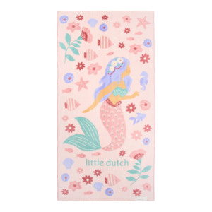 Toalla Playa Dreamy Mermaid Multicolour – Toalla Infantil – Little Dutch – Indya