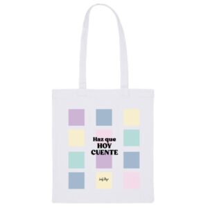 Bolsa de Tela Soft Shapes Haz que Hoy Cuente – Tote Bag Algodón – Lovely Story – IndyaEduOcio