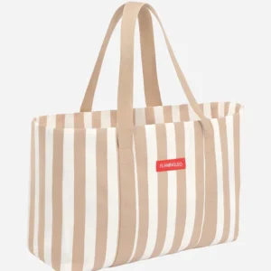 Bolso de playa grande con cremallera – Bolsa de playa resistente y amplia – DELMA Indya – Ideal para verano y piscina