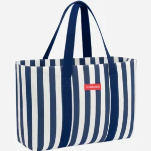 Bolso playa grande azul cremaller Flamingueo Indya