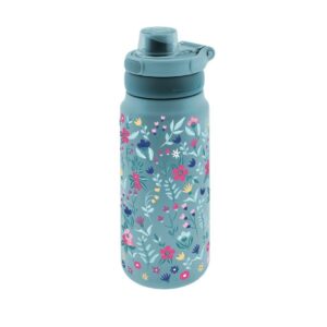 Botella Térmica Sport Floral Vibes – 750ml – Modelo Emerald – Lovely Story – IndyaEduOcio