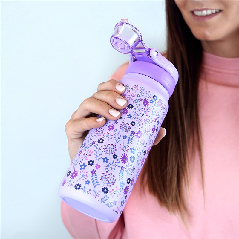 Botella Térmica Sport Floral Vibes – 750ml – Modelo Lilac – Lovely Story – IndyaEduOcio 2 Botella Térmica Sport Floral Vibes – 750ml – Modelo Lilac – Lovely Story – IndyaEduOcio