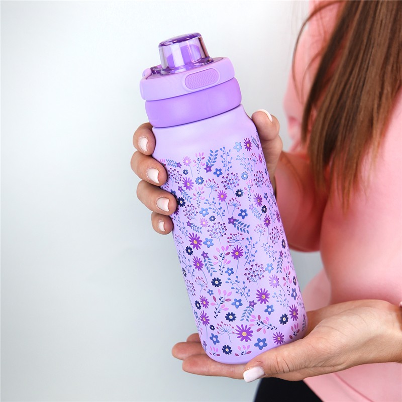 Botella Térmica Sport Floral Vibes – 750ml – Modelo Lilac – Lovely Story – IndyaEduOcio 4 Botella Térmica Sport Floral Vibes – 750ml – Modelo Lilac – Lovely Story – IndyaEduOcio