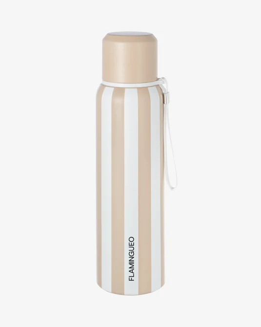 Botella térmica acero beige Flamingueo Indya Botella térmica acero beige Flamingueo Indya