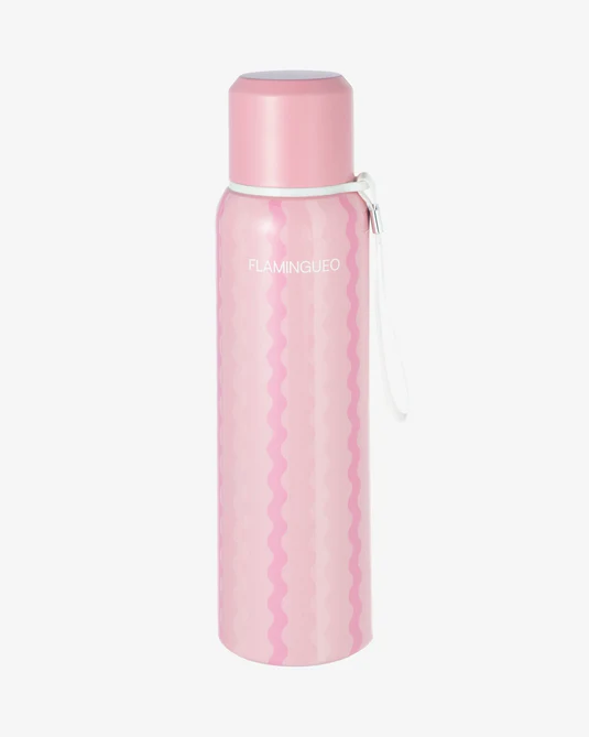 Botella térmica acero rosa Flamingueo Indya Botella térmica acero rosa Flamingueo Indya