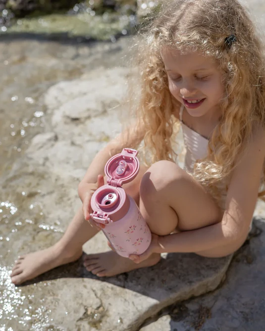 Botella térmica infantil Camila rosa – Flamingueo – IndyaEduOcio 3
