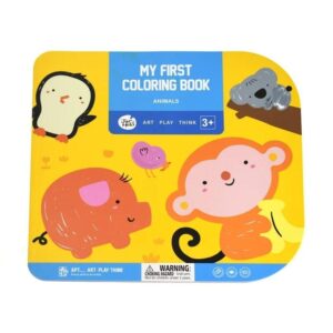 Cuaderno Colorea Sin Salirte Animals – Jarmelo – IndyaEduOcio