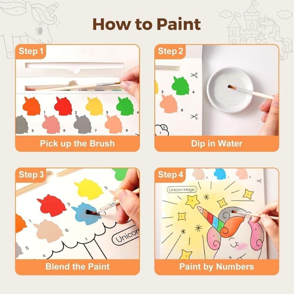Cuaderno Pintura Acuarela Unicorn – Jarmelo – Kit creativo con agua – IndyaEduOcio 4 Cuaderno Pintura Acuarela Unicorn – Jarmelo – Kit creativo con agua – IndyaEduOcio