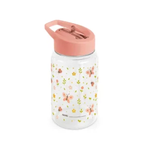 Kiddie Bottle Butterfly Rosa – Botella infantil Tritán – Miniland – IndyaEduOcio