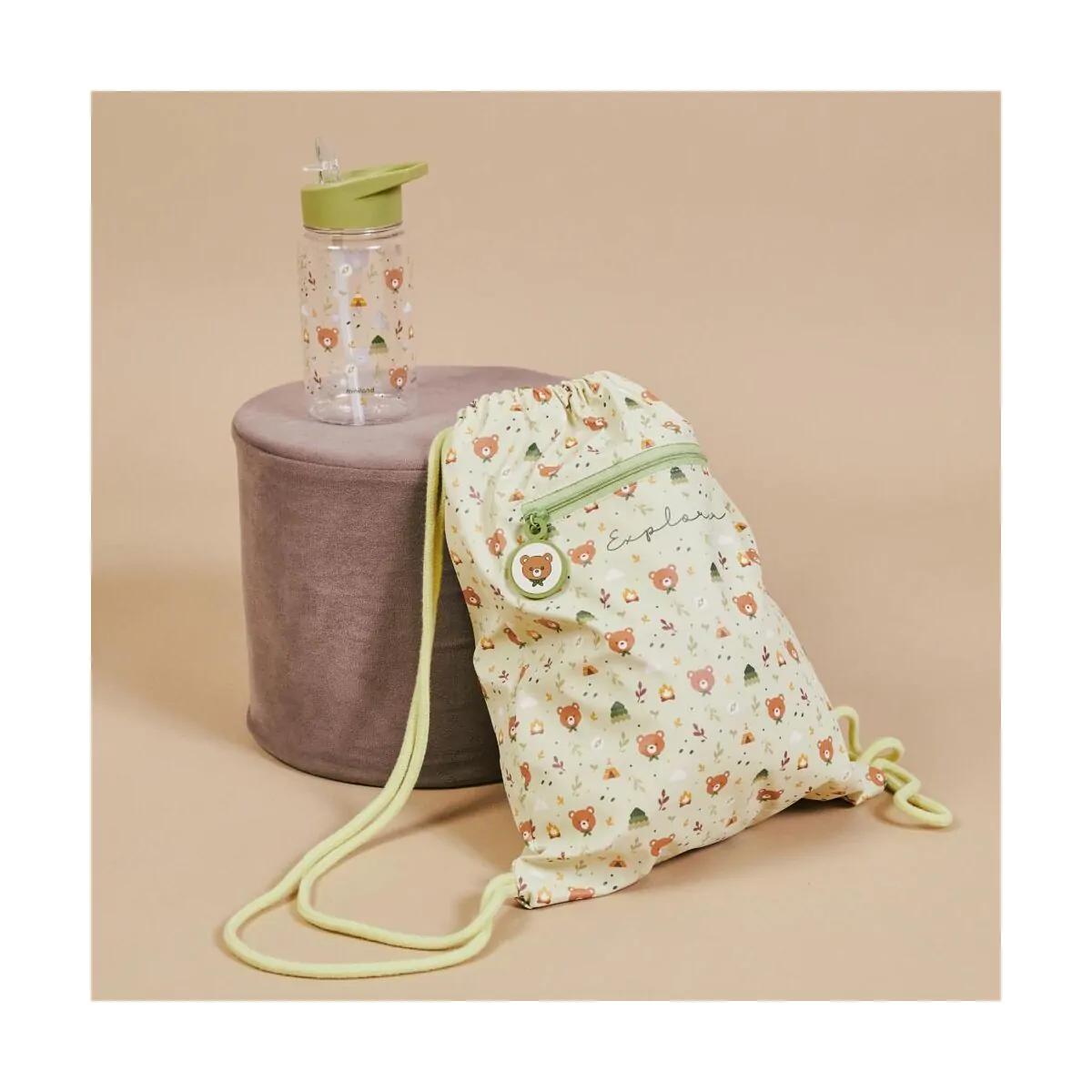Kiddie Sack Explorer – Mochila saco infantil impermeable – Miniland – IndyaEduOcio 7 Kiddie Sack Explorer – Mochila saco infantil impermeable – Miniland – IndyaEduOcio