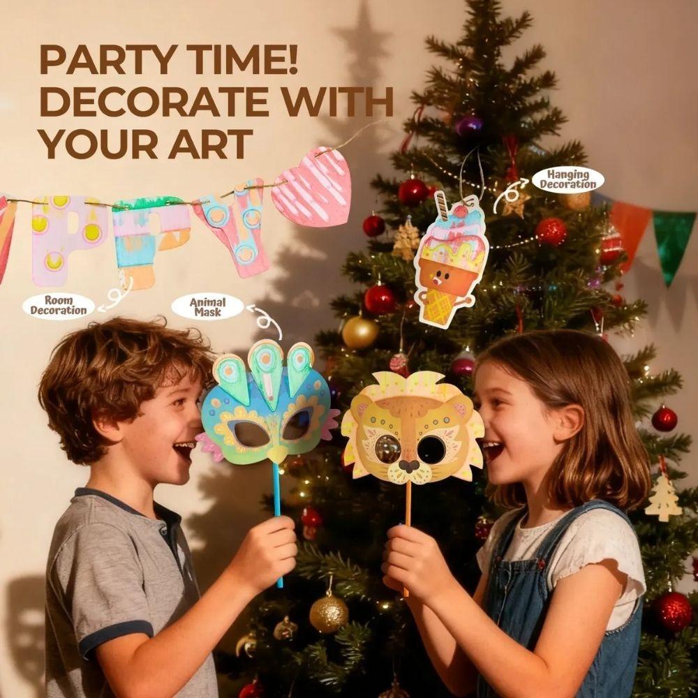 Kit Dibujo Creativo con Espátula Carnival Party – Jarmelo – Manualidades sensoriales – IndyaEduOcio 6 Kit Dibujo Creativo con Espátula Carnival Party – Jarmelo – Manualidades sensoriales – IndyaEduOcio