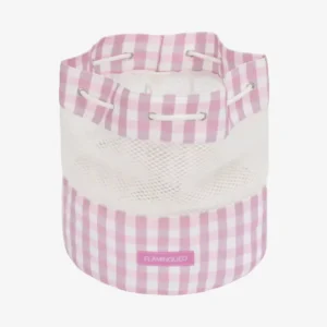 Mochila playa antiarena Puffi rosa – Flamingueo – IndyaEduOcio