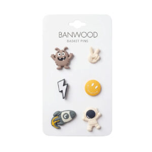 Pines decorativos Banwood Espacio para cesta Pin & Ride