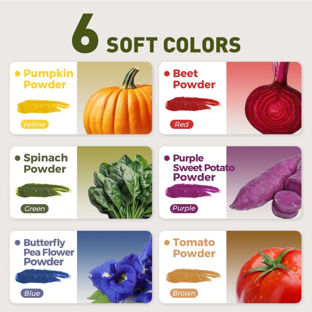 Pintura Vegetal en Polvo Natural 6 Colores – Pintura sensorial infantil – Jarmelo – IndyaEduOcio 5 Pintura Vegetal en Polvo Natural 6 Colores – Pintura sensorial infantil – Jarmelo – IndyaEduOcio