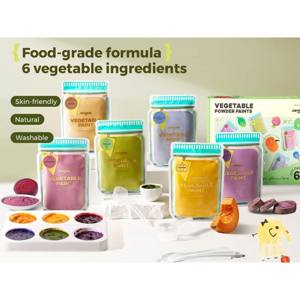 Pintura Vegetal en Polvo Natural 6 Colores – Pintura sensorial infantil – Jarmelo – IndyaEduOcio 9 Pintura Vegetal en Polvo Natural 6 Colores – Pintura sensorial infantil – Jarmelo – IndyaEduOcio